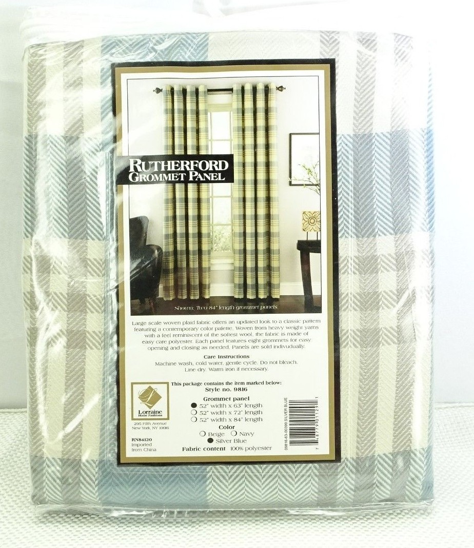 Lorraine Home Fashions Window Curtains Various Patterns / Color / Size / TF