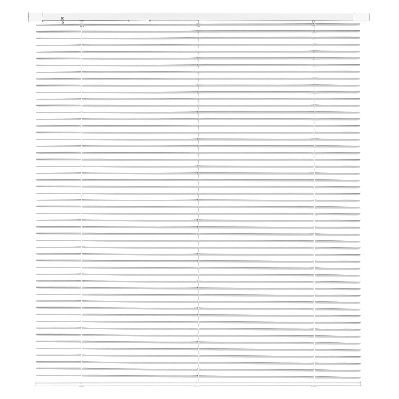 Uimoso Cordless Mini Blinds 43.3″ W x 48″ H, Light Filtering, No-Drill Design