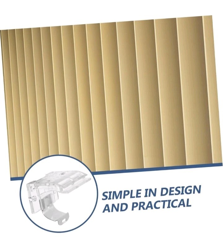 Set Of 4 Blinds Mounting Brackets Support Clip For Headrail Easy Installation
