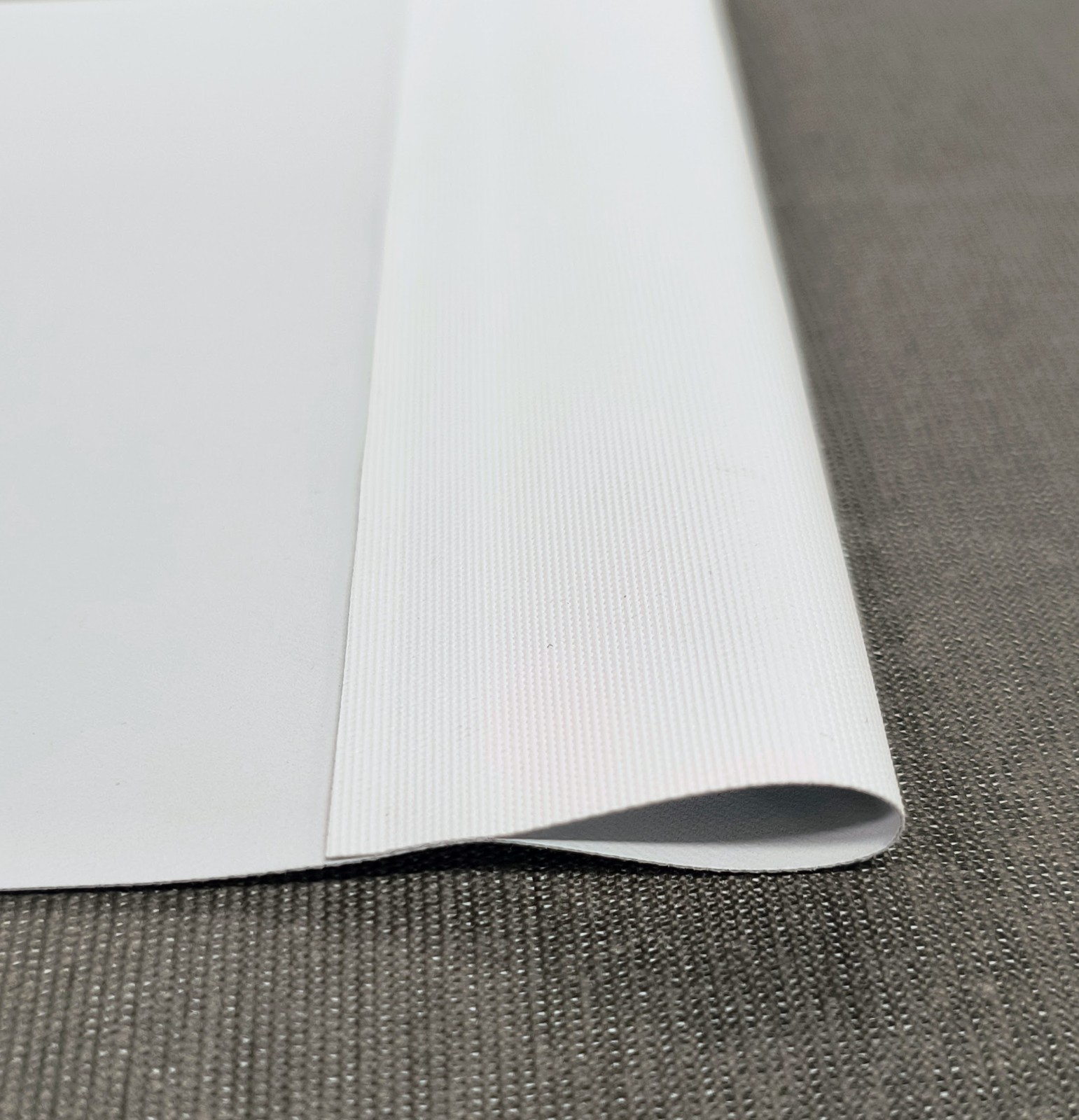 Custom White Blackout Shade Fabric – Professional Window Treatment Replacement