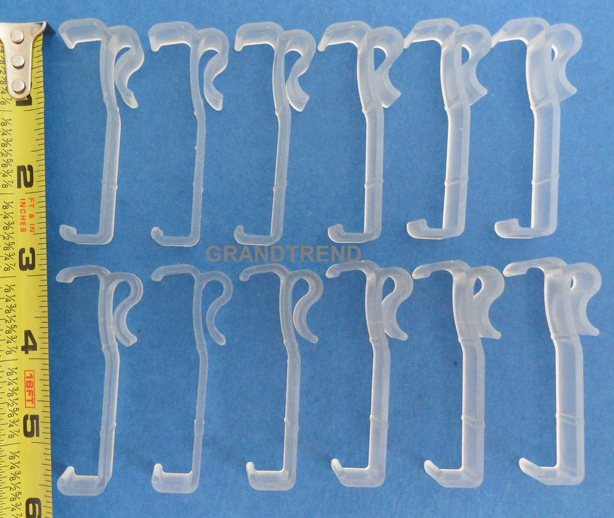 12 pcs 2 1/2″ 3″ 3 1/4″ or 3 1/2″ Valance Clips For Faux & Wood Venetian Blinds
