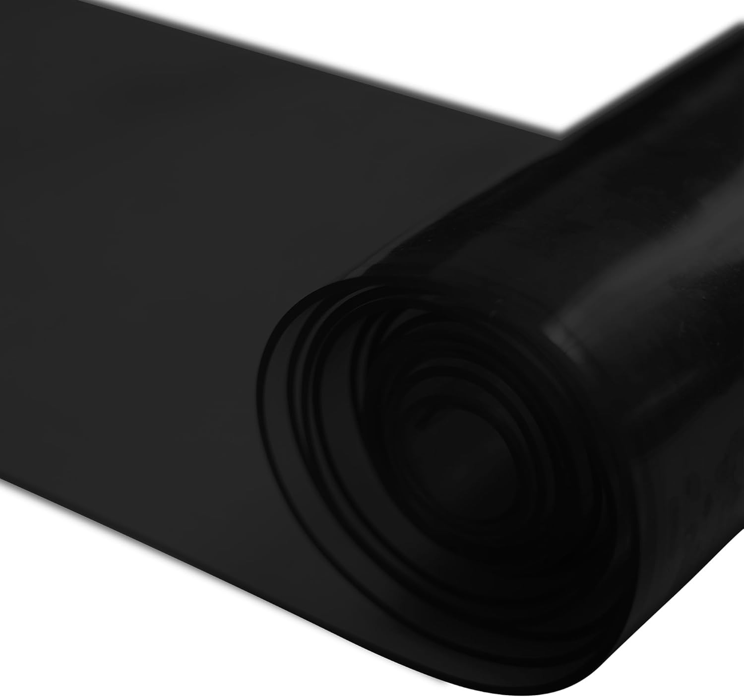 4X7′ Black PVC Curtains Strips Kit – 48″ Width X 84″ Height Opaque PVC Curtains,