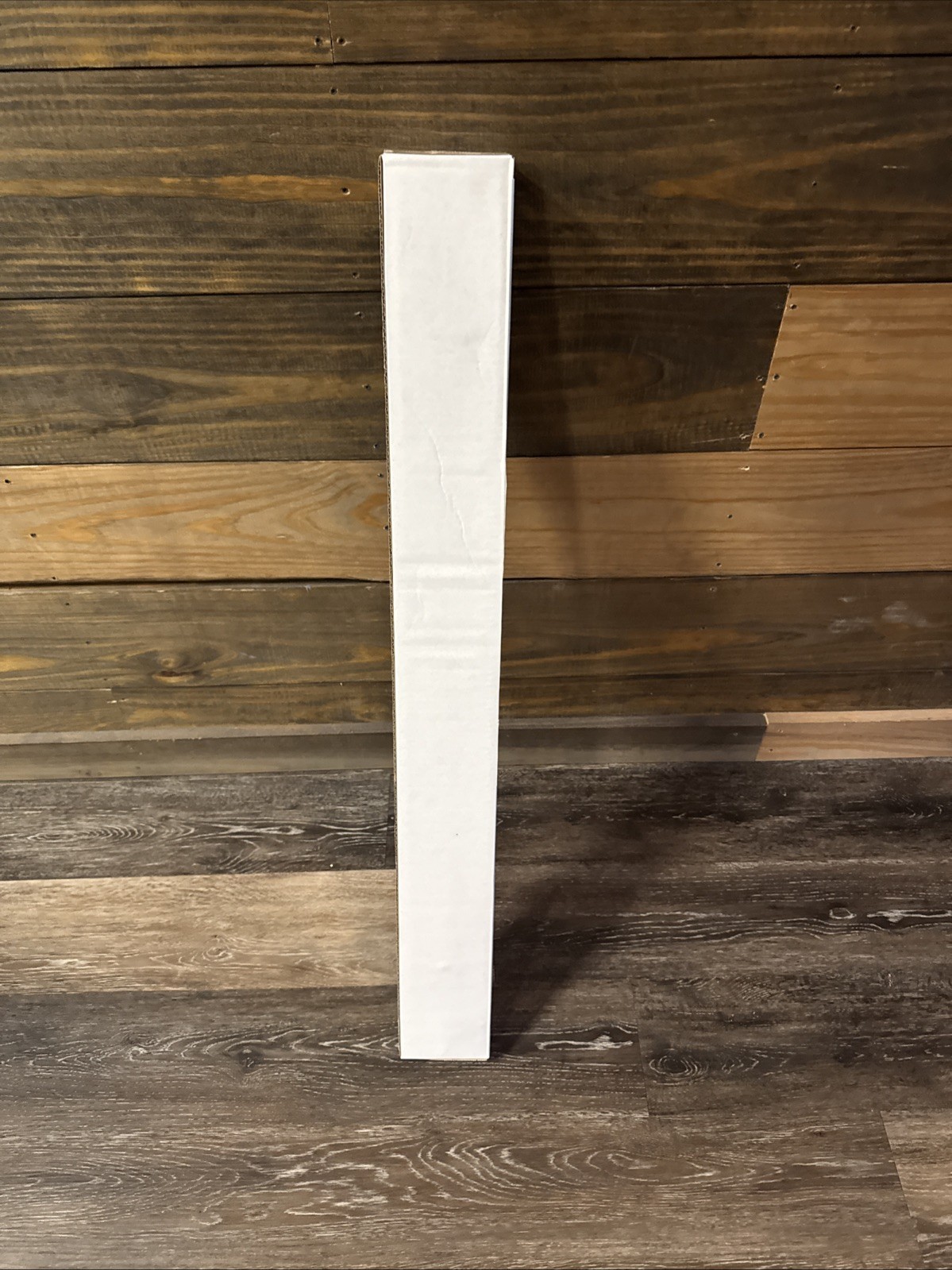 White Cordless Light Filtering 1 in. Vinyl Mini Blind – 35″W x 64″L – New