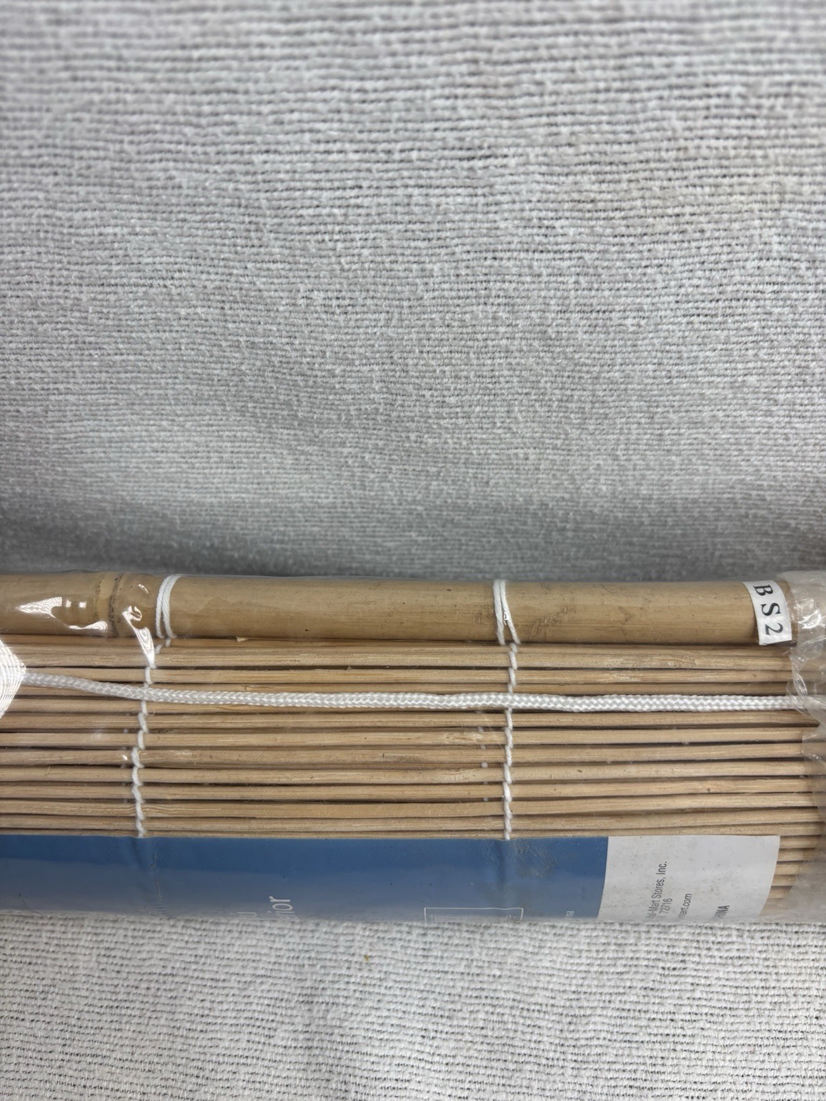 Mainstays Indoor/Outdoor Bamboo Roll Up Blinds 23in x 64in