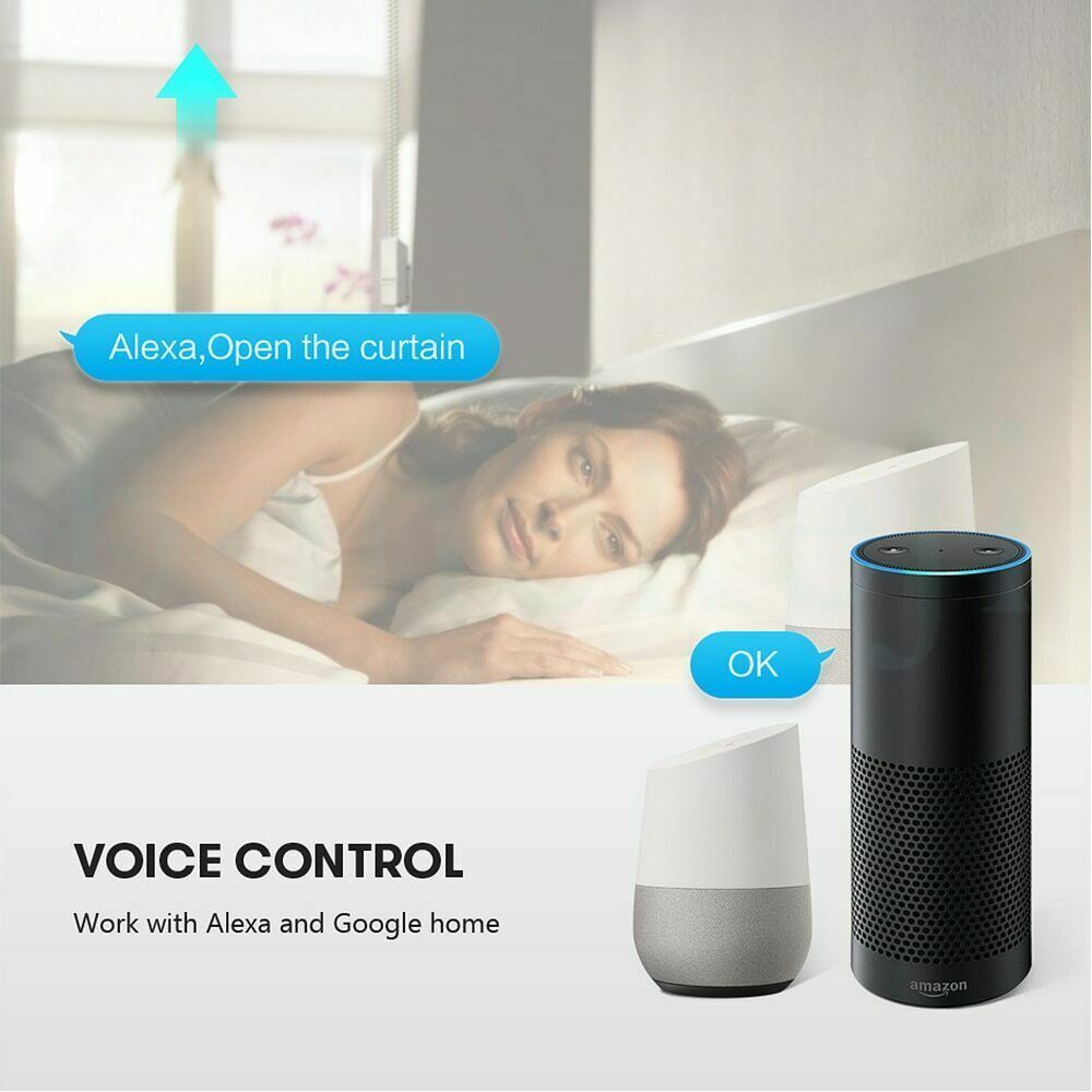 Wifi Smart Roller Blinds Motor WiFi Shutter Curtain Motor Work With Alexa Tuya