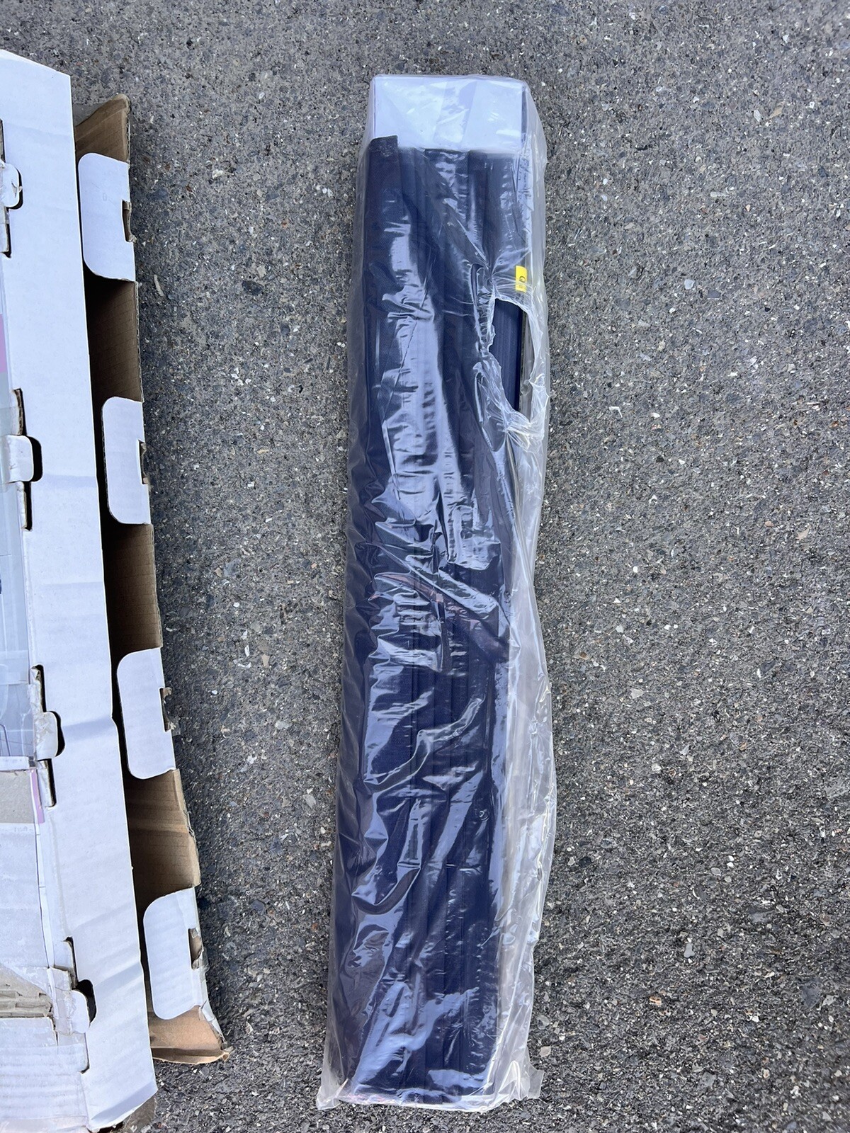 23” x 72″ Navy Roman Cellular Window Shade Cordless Real Simple Solutions