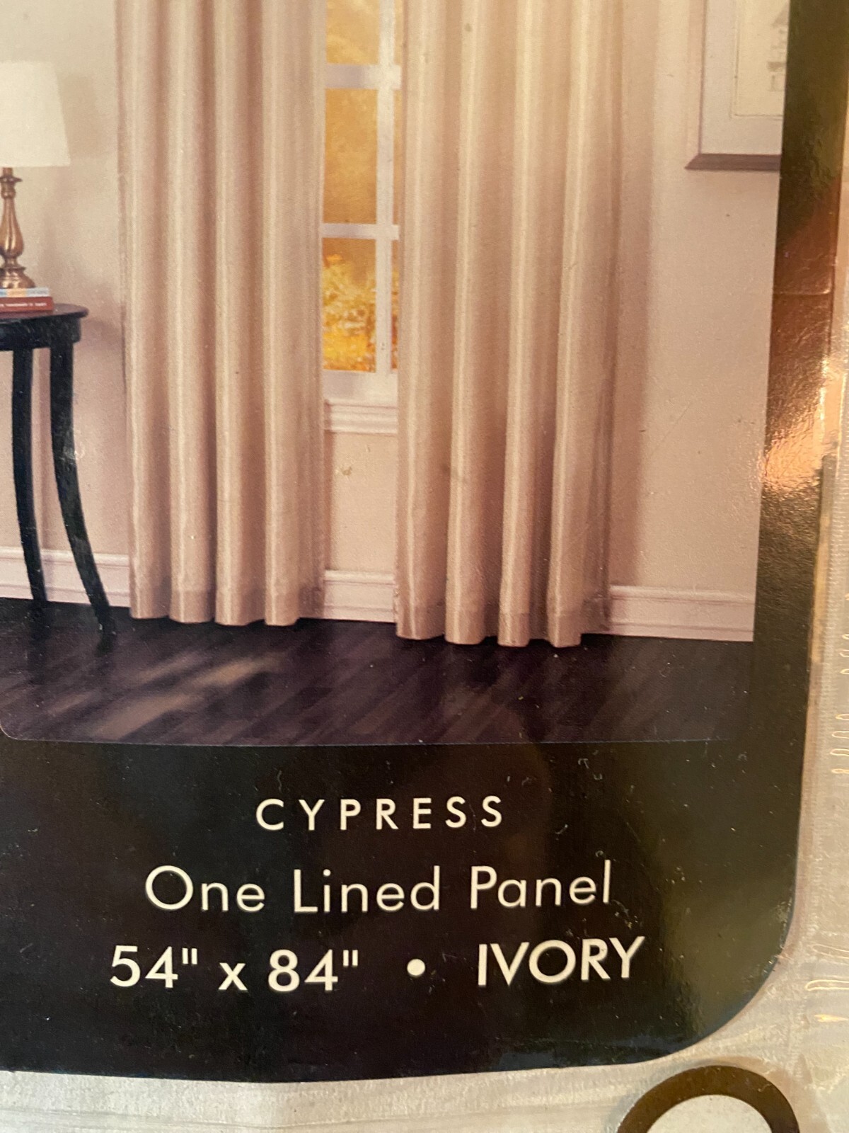 Smart Style Energy Save Blackout Curtain 1 Lined Panel 84 Inches Color Off White
