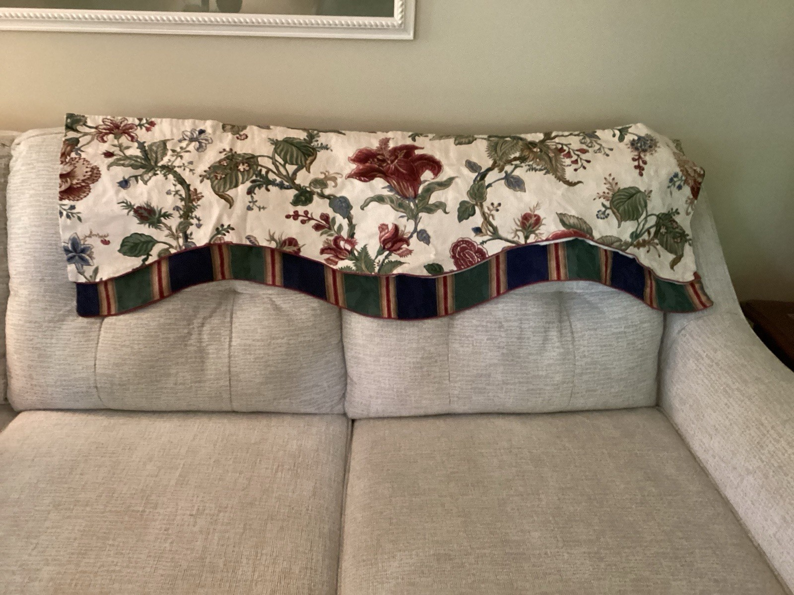 Valance Custom Made Rod Pocket Variety Of Colors 50” X 16” Rich Looking