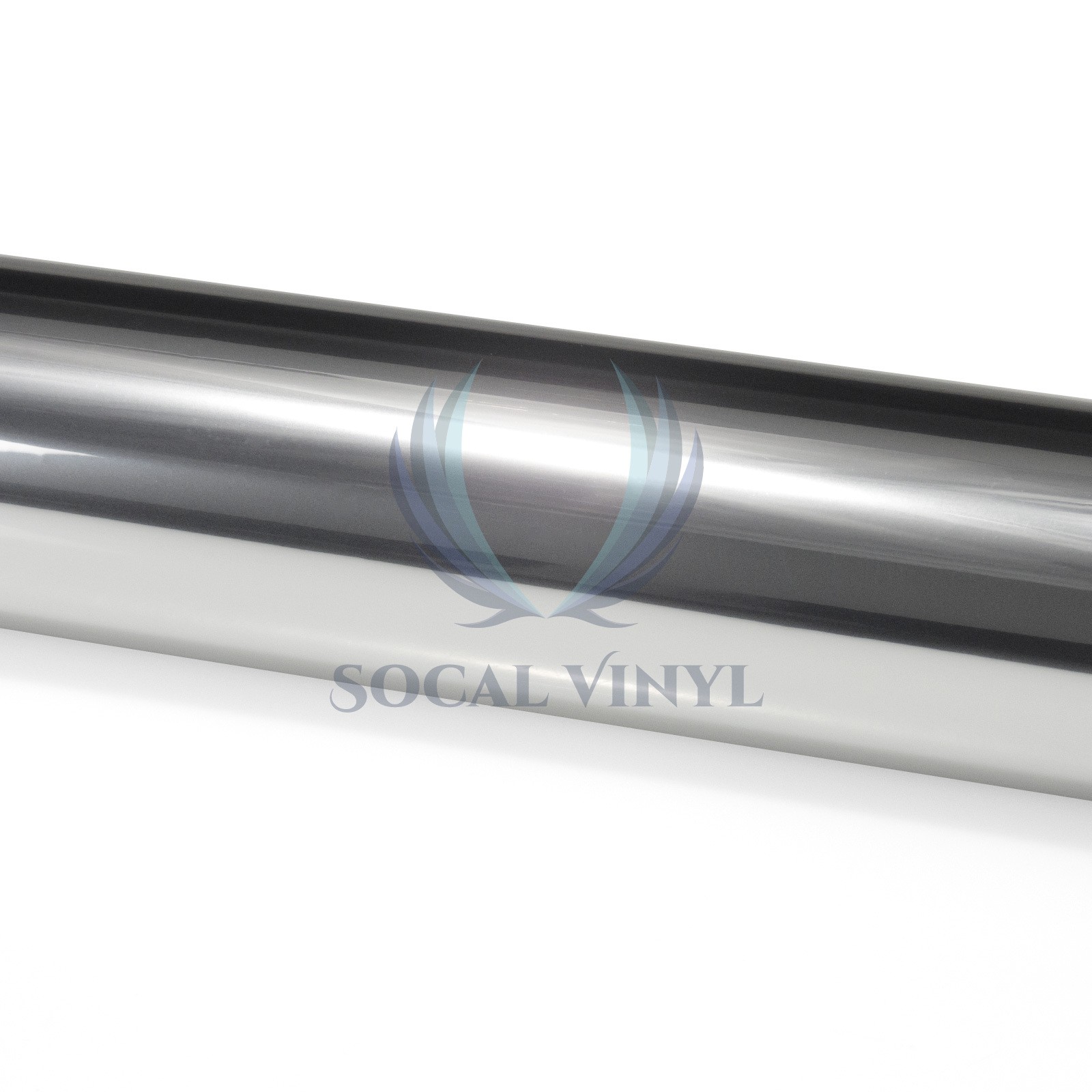 Silver Chrome Window Tint One Way Mirror Film UV Heat Reflective Home Office DIY