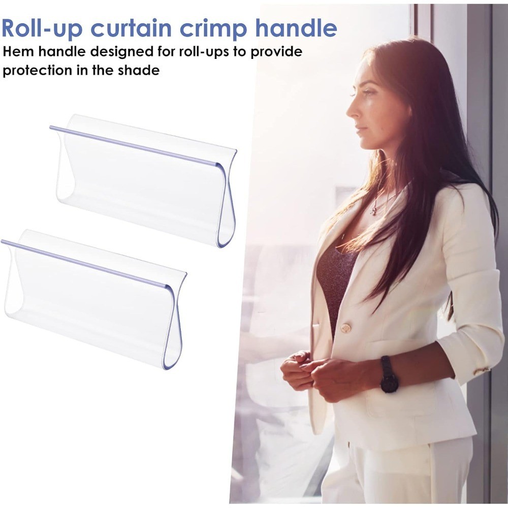 2 Pieces Window Shades for Home, Roller Window Shades Shade Pull Blinds Shades