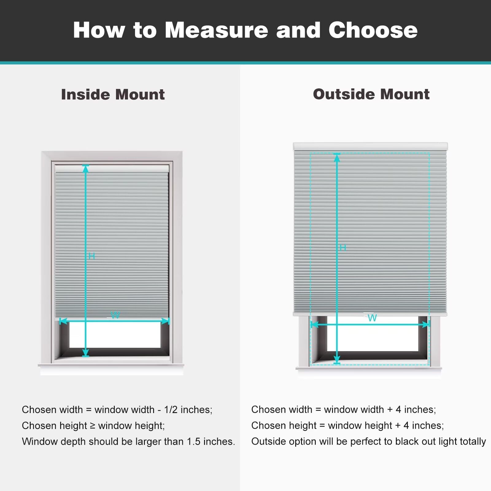 Changshade Blackout Cordless Cellular Shades Windowshoneycomb Blinds Thermal