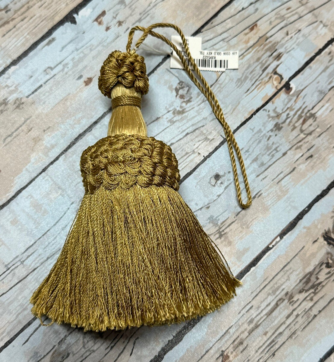 Vtg Lot 39 Assorted Gold Brown Grey Beige TASSELS Home Decor Tie Backs Holdbacks