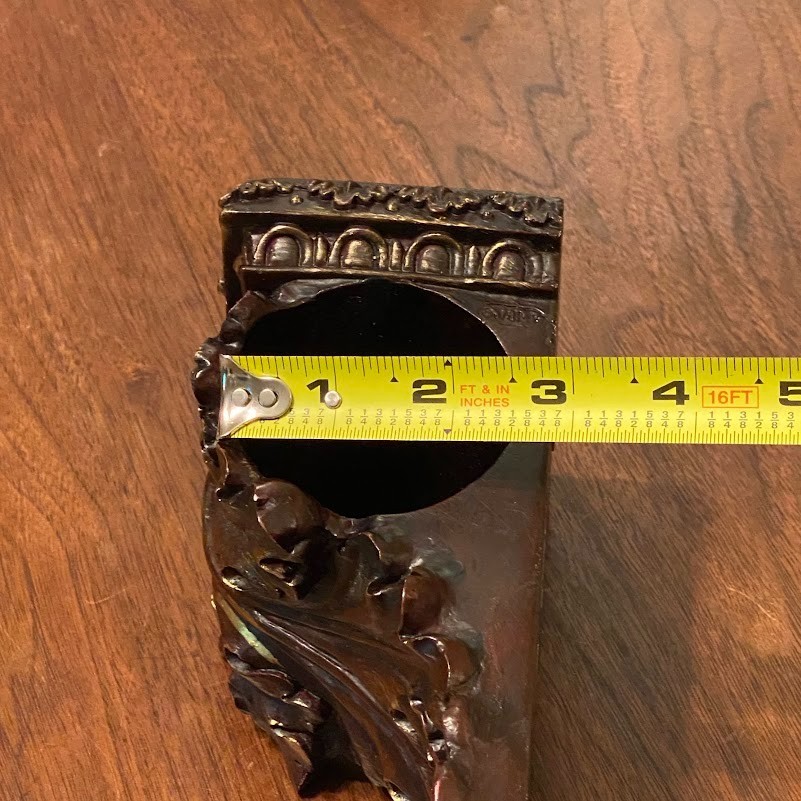 Wall Drapery Sconce Corbels Vintage Curtain Rod Swag Holders Bracket ~ Set of 4