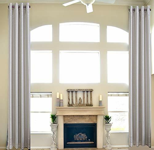 Extra long drape for high ceiling custom made curtain 17 18 20 24 feet 2 story