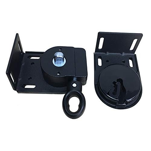 Cross Land Universal Mounting Brackets for Outdoor Roller Shades Black