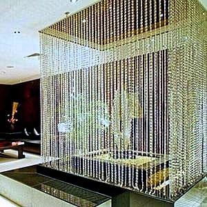 Crystal Beaded Curtain Door Curtains Room Divider Hanging Diamond Acrylic Beads