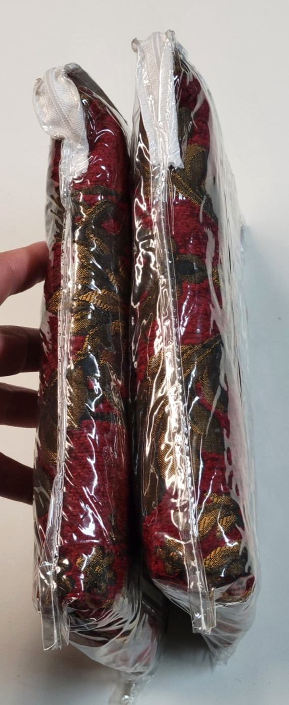 Croscill Imperial ( 1 ) Ascot Valance 40×21 Red w/ Gold Tassel PLS READ Multi