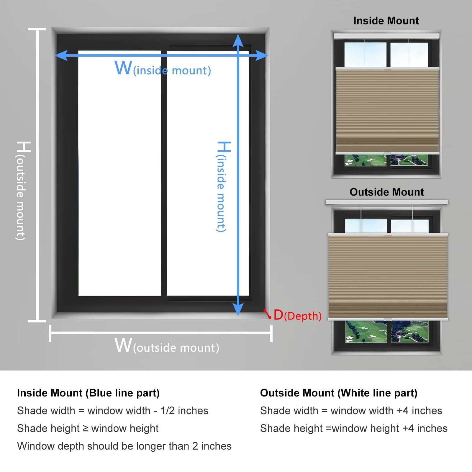 Changshade Blackout Top Down Bottom Up Cellular Shades Cordless Honeycomb