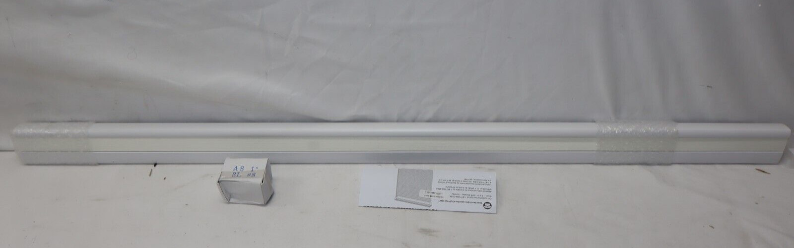 DEZ FURNISHINGS Cordless 1″ Light Filtering Cellular Shade 48.5″W x 48″H, White