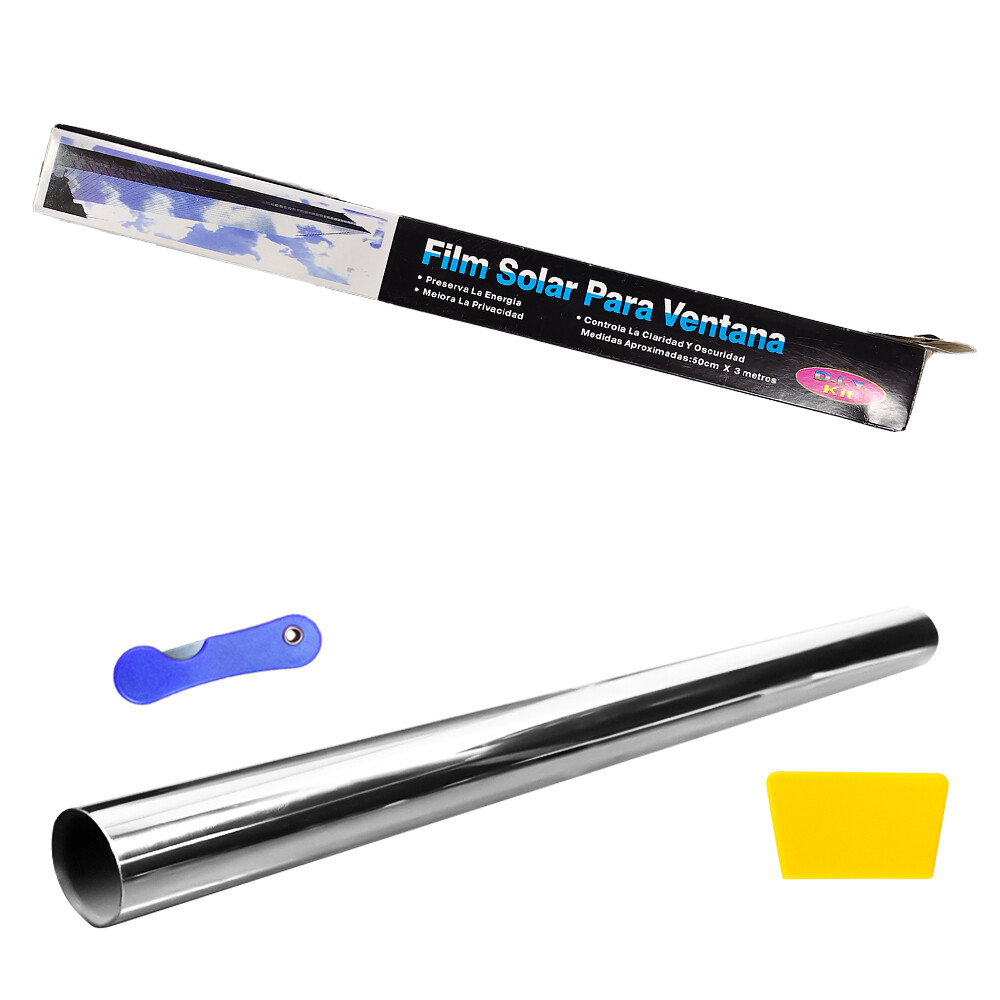 Silver Uncut Roll Window Tint Film 35% VLT 20″ x10’ft Feet Car Home Office Glass