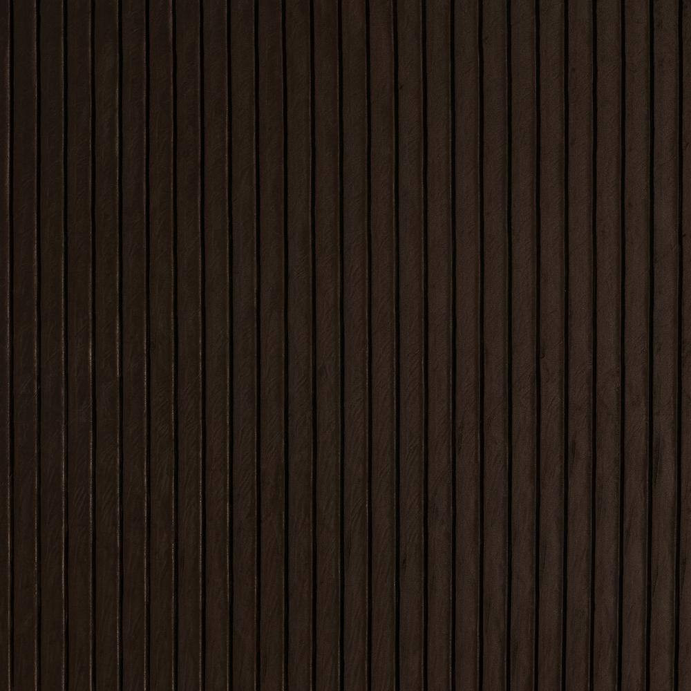 Cascade Pleated Velvet Chocolate Brown Polyester 40 In. W X 84 In. L Grommet Bla