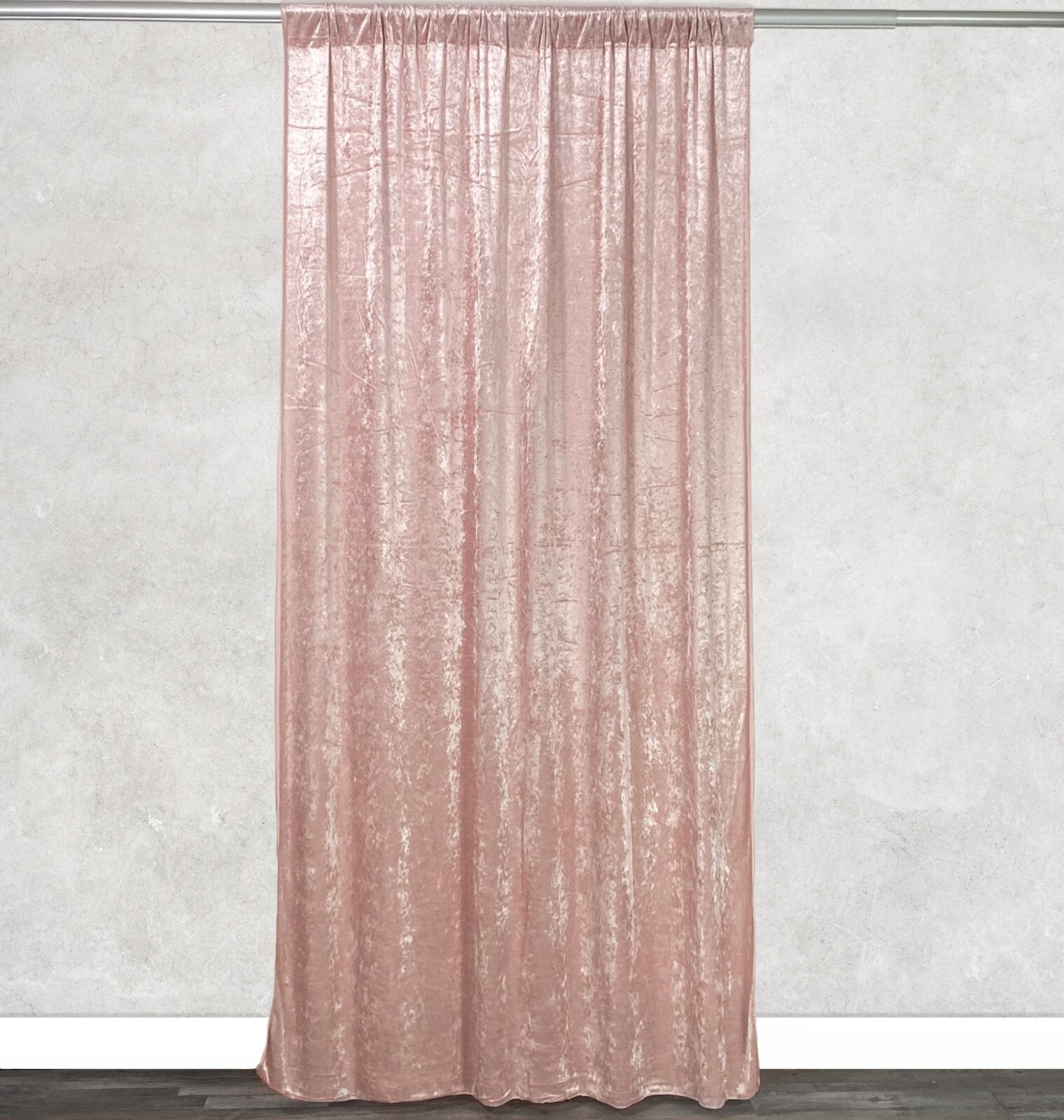 YCC Linens – Velvet Drape with 4 Inch Pocket (1 Panel)