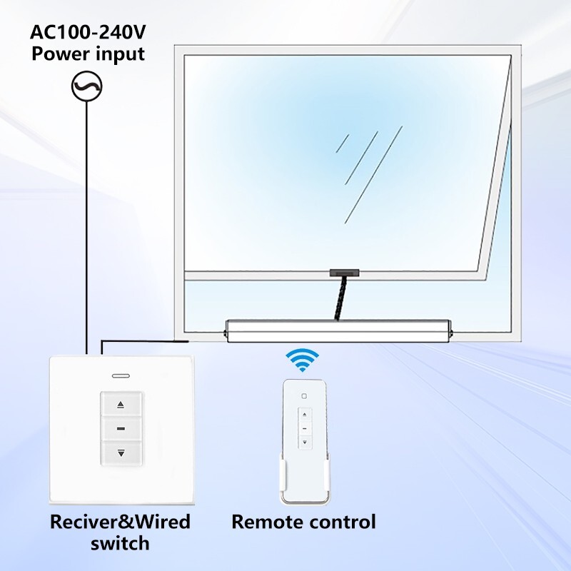 Customizable Single Chain Automatic Window Opener