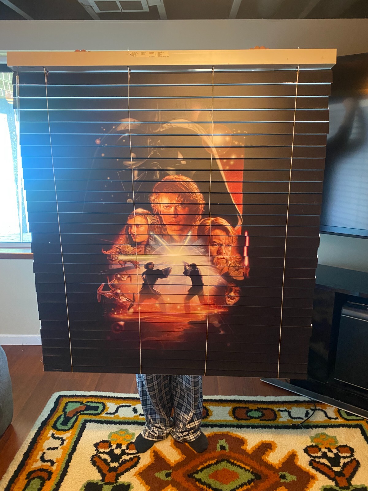 Star Wars Window Blind – 46″ Wide x 52″ Long