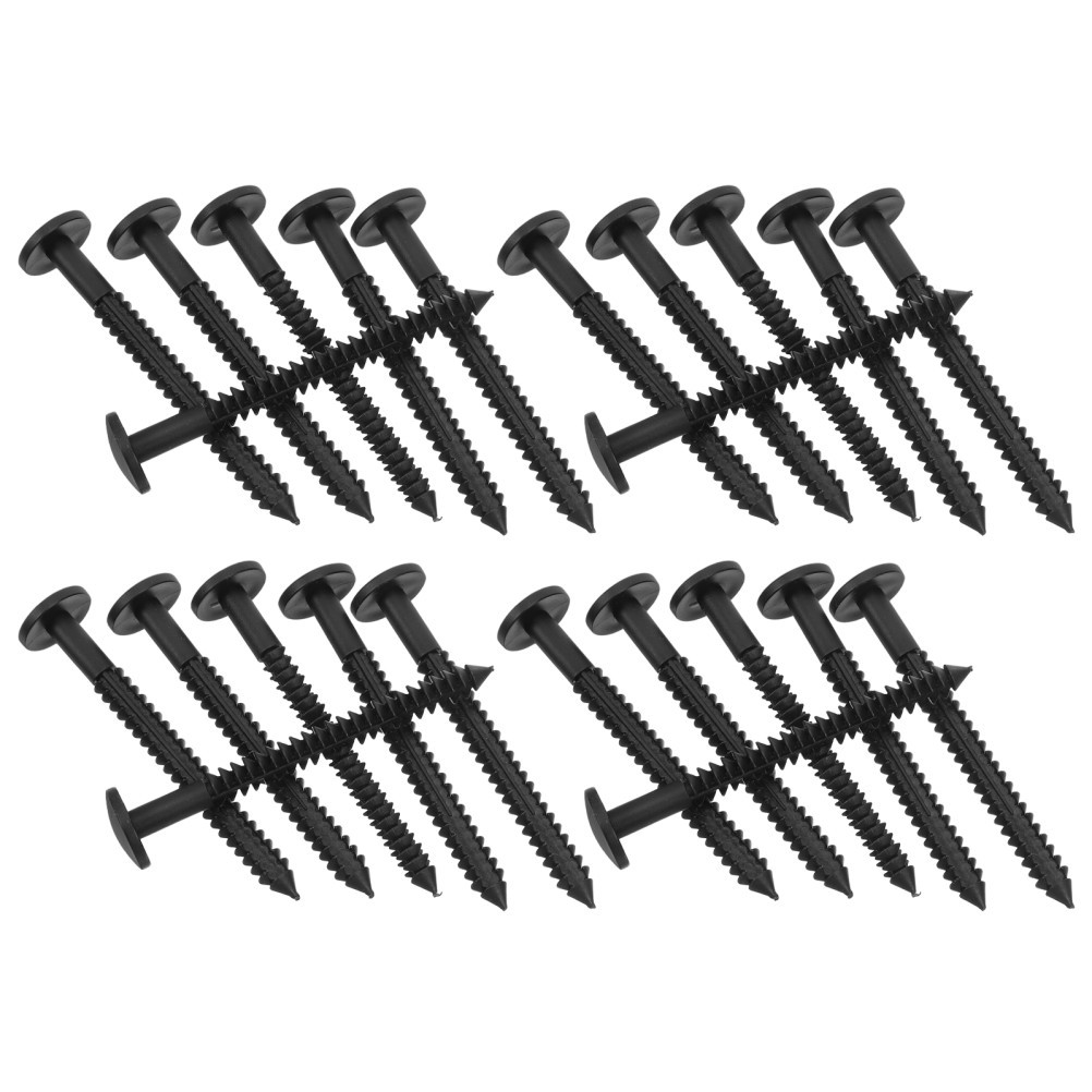 36Pcs Durable Plastic Shutter Fasteners with Louvers Replacement Tools for Home