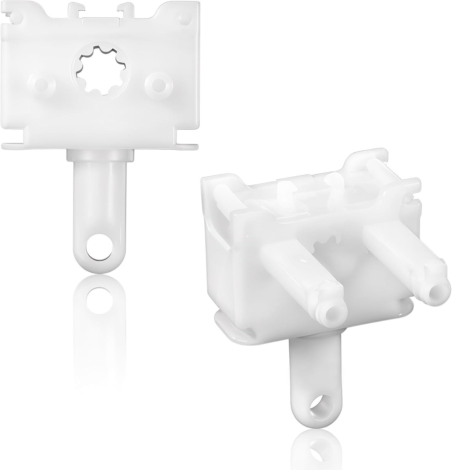2 Pcs Vertical Blind Wand Control 3.15 inches x 4.72 inches, White