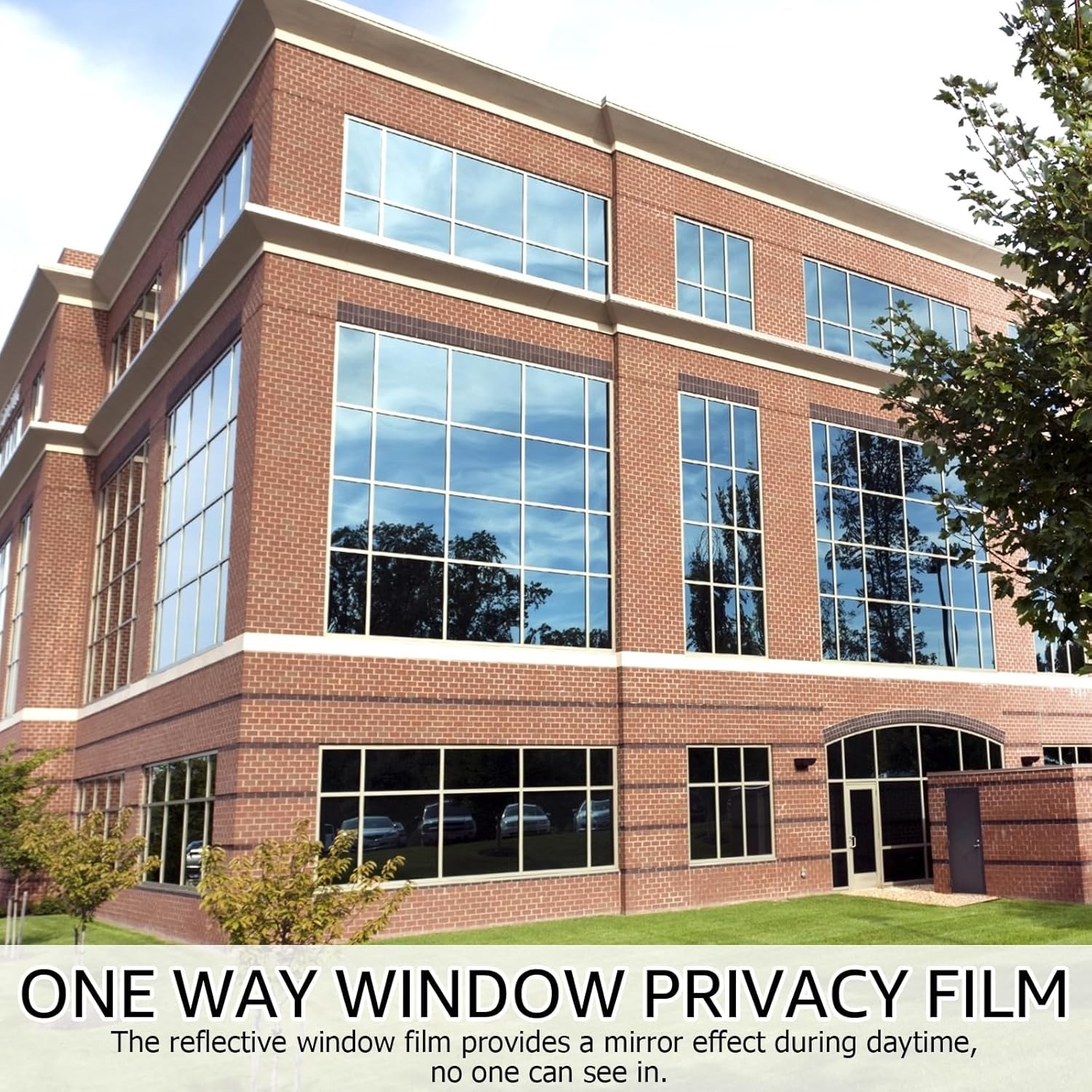 17.5 x 78.7 Inch One Way Window Tint – Reflective Film for Home & Office