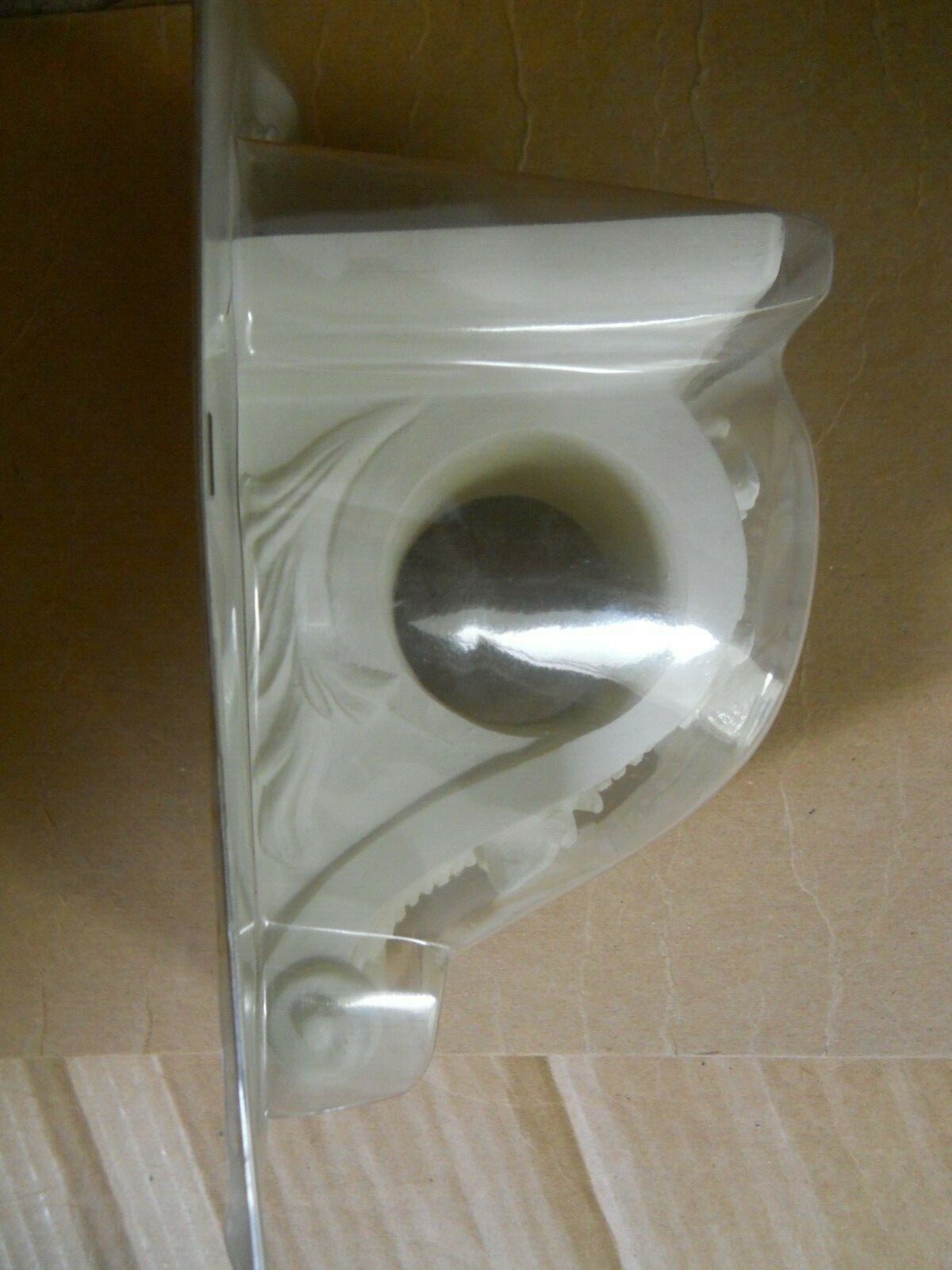 NIP Kirsch Embellished Sconce Soft Whitewashed, 6″ H x 5″ L x 3 1/2″ W