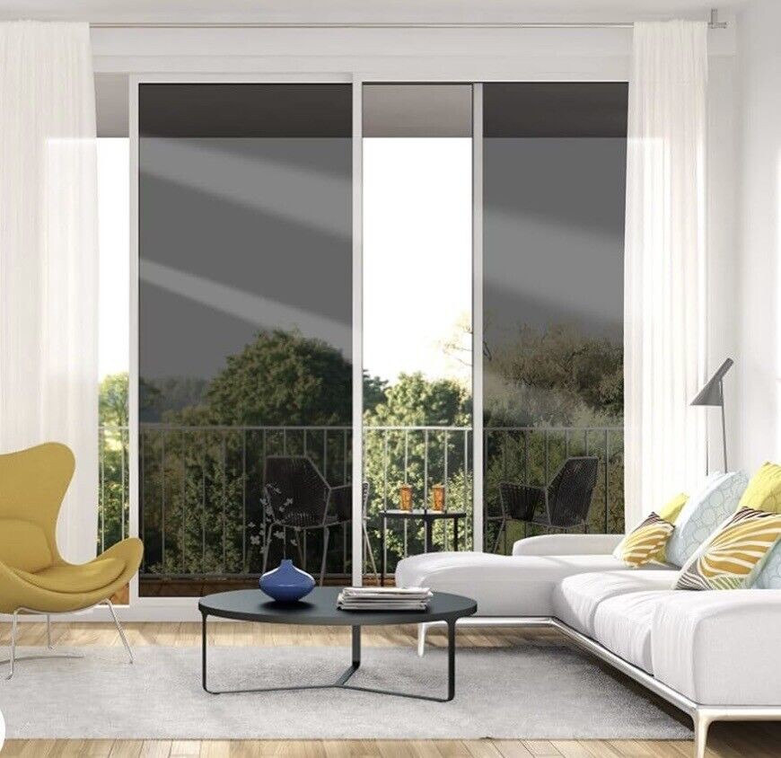 Privacy Home/Car Sun Block One Way Mirror Window Film paper UV Reflective Tint