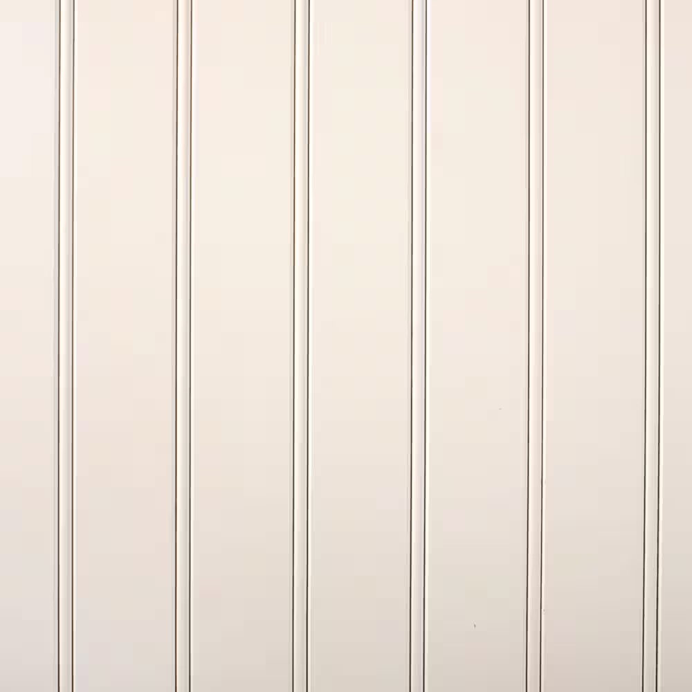 3/16 in X 24 in X 32 in Primed White MDF Beaded Wainscot Panel (5.3 Sq. Ft.)