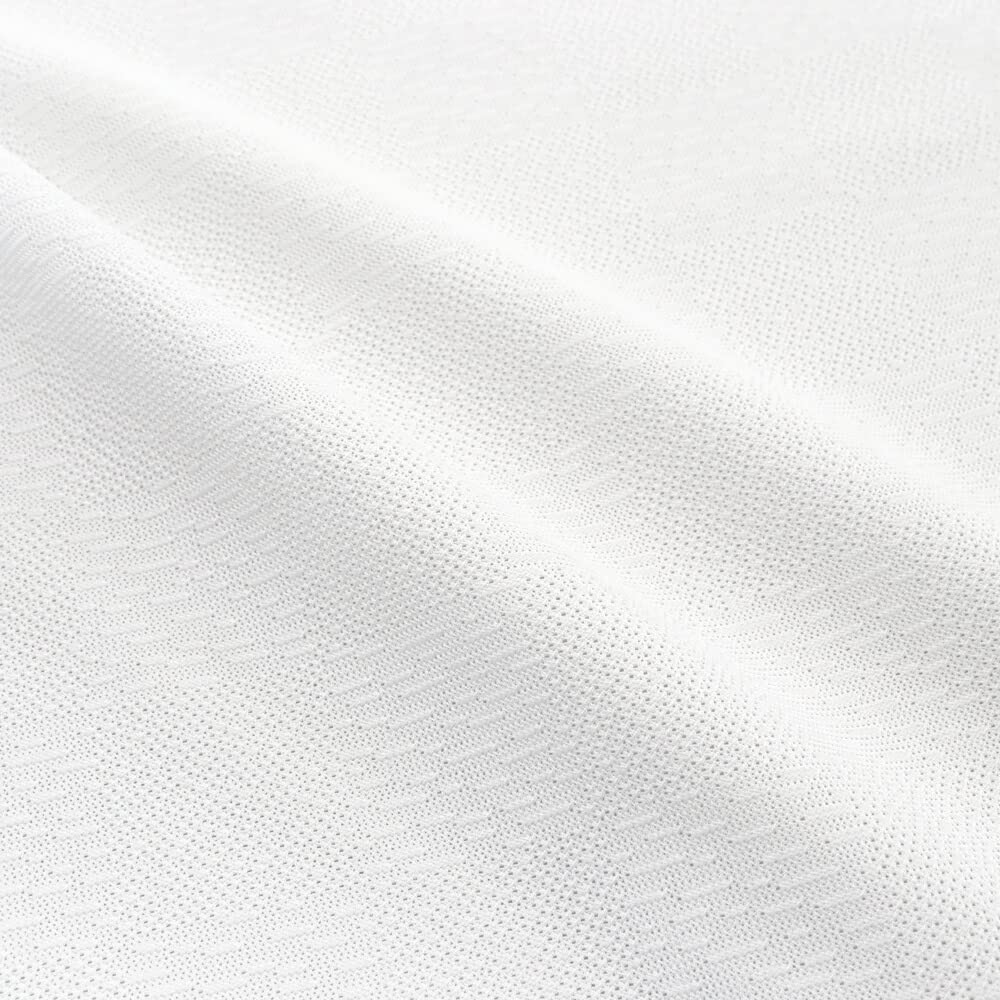 Flame Retardant Plain Lace Noren White 85×90cm Japan