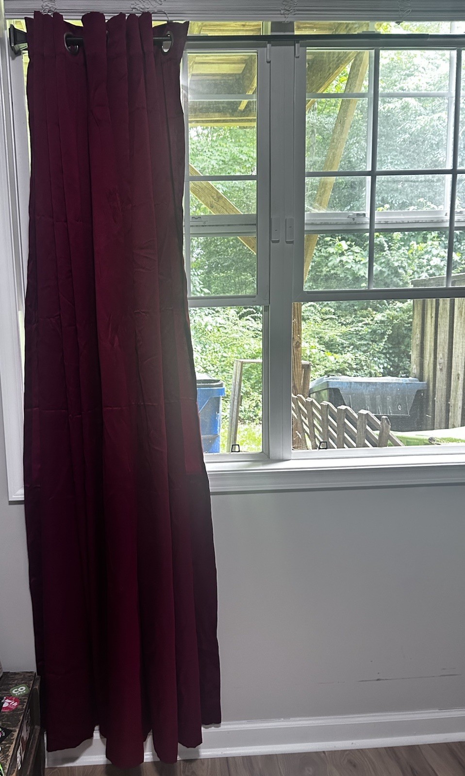 Sun Zero Barrow Energy Efficient Grommet Sliding Patio Door Curtain Panel, 100″
