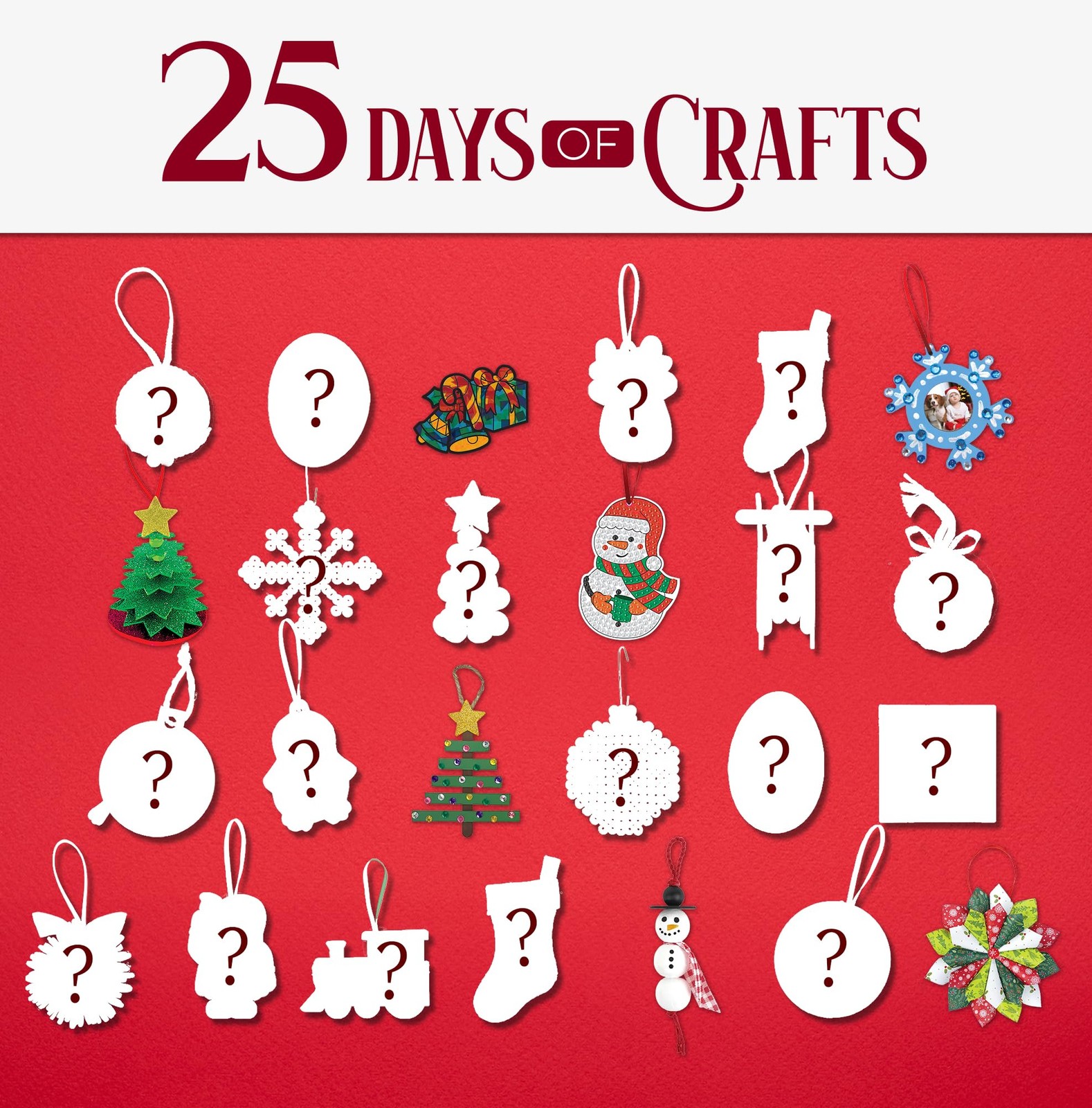 ArtSkills 25 Day Christmas Craft Advent Calendar 2025, Crafting Through the H…
