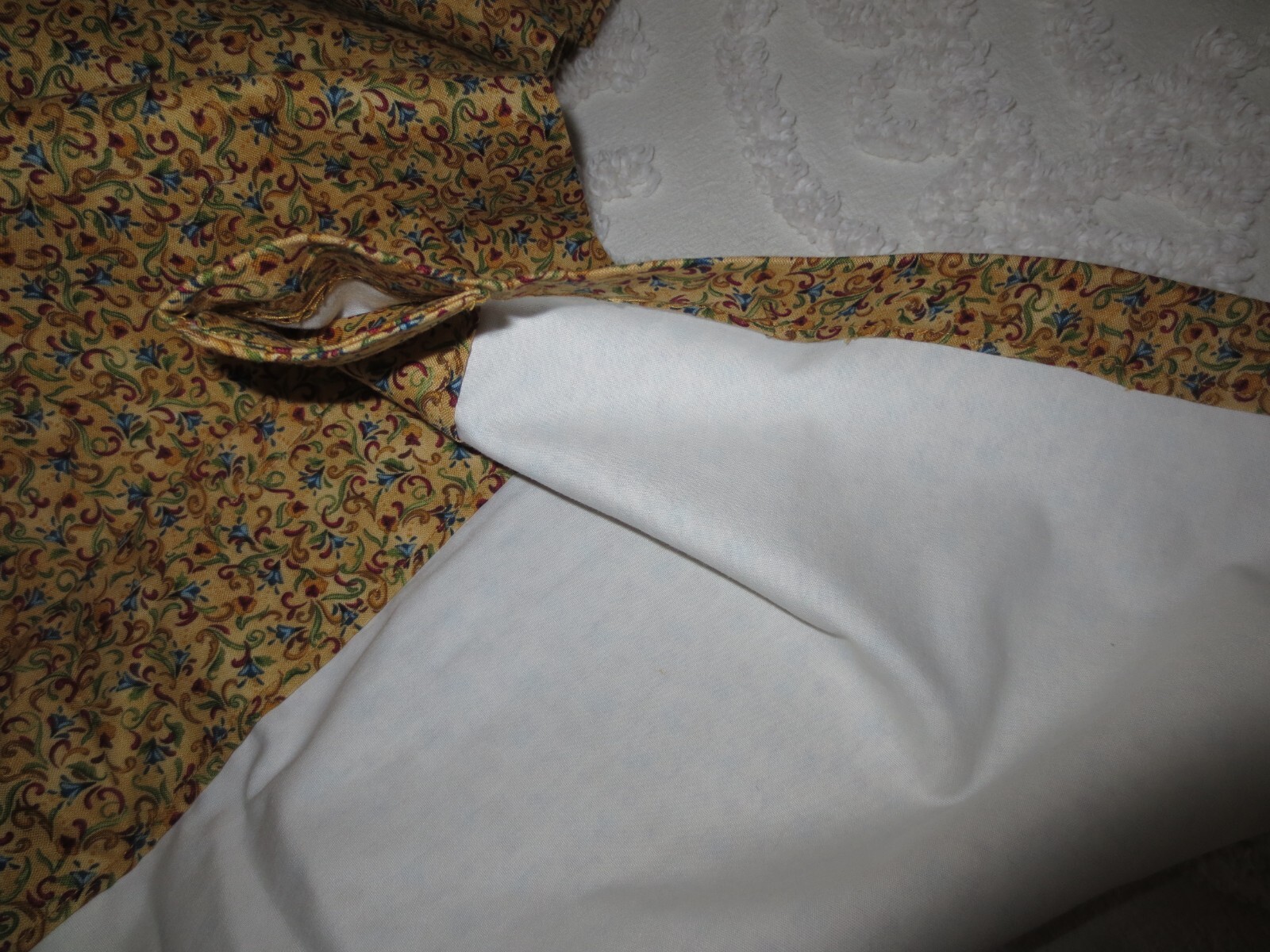 Handmade LINED Coordinating JIM SHORE COTTON VALANCE w/2″ Pocket – 12″ x 88″