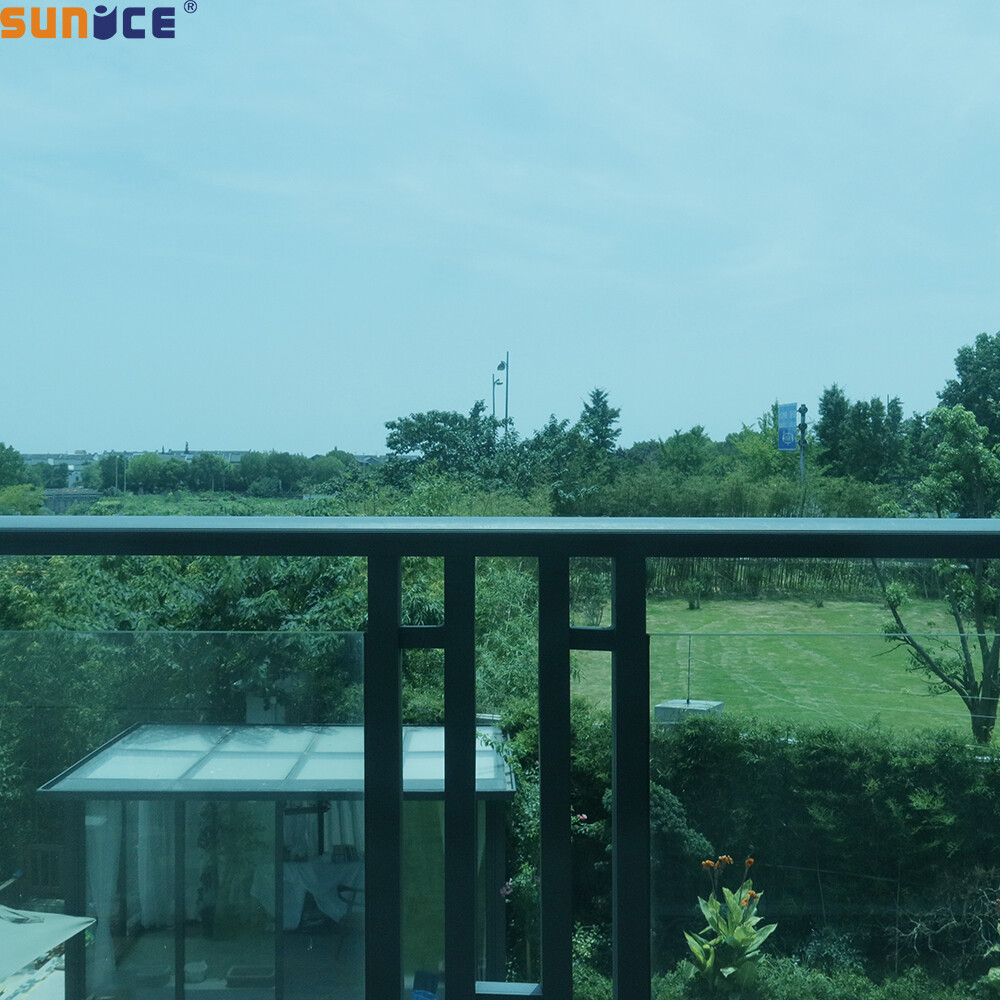 Window Tint Building One Way Mirror Glass Films Silver&Blue Film Reflective