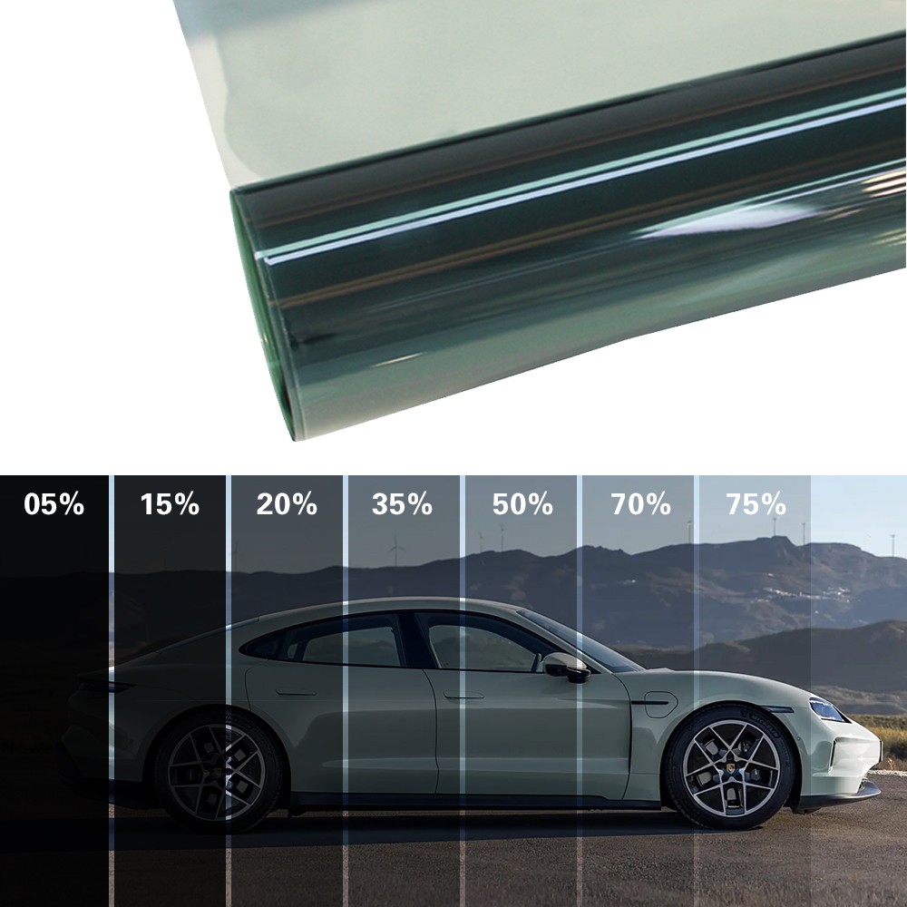 5% 15% VLT Nano Ceramic Window Tint Film Roll for Home, Office, Car, Truck Glass