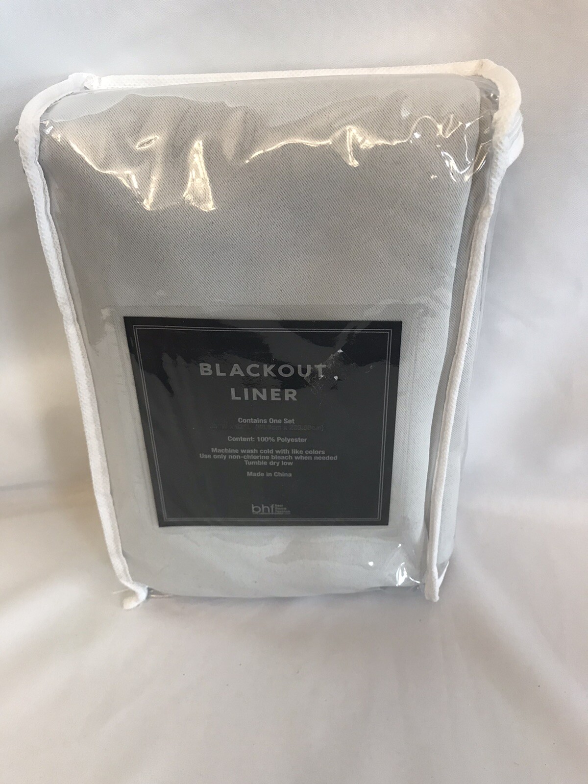 NICETOWN White Blackout Curtain Liners for Window – Noise Reducing Light Liner x