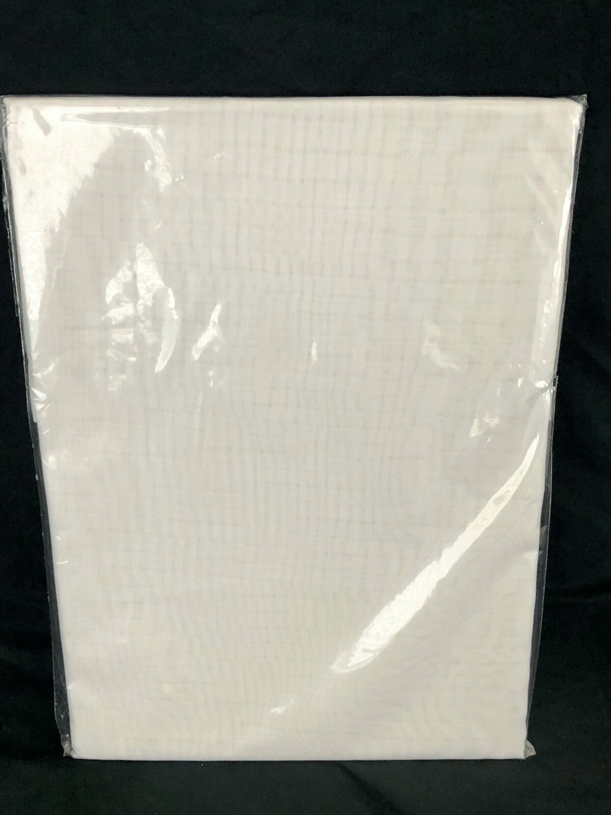 Brand New White Sheer Curtain Single Panel 54”x 84” Solid White Type 109-3630