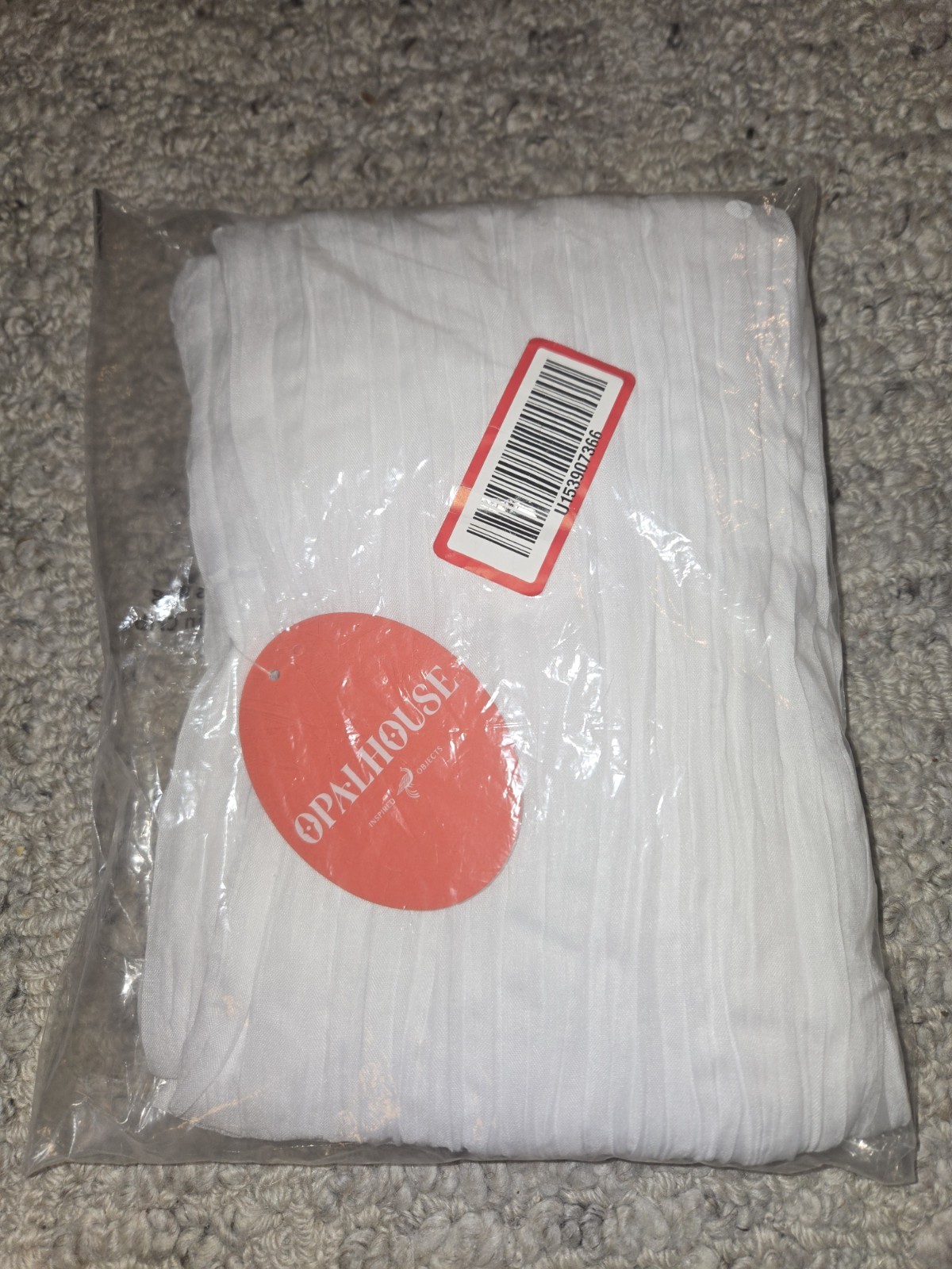 Opalhouse Sheer Curtain White 63×42 In