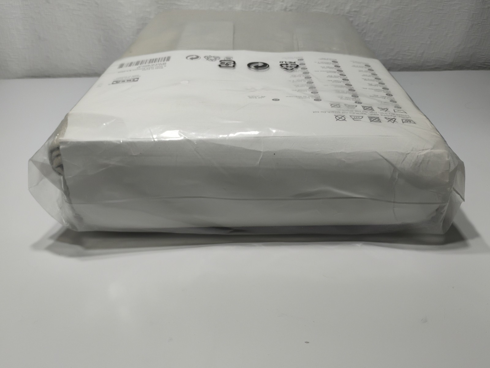 New Sealed Pair IKEA Beige LENDA Curtains 55×118″ Discontinued 300.901.17