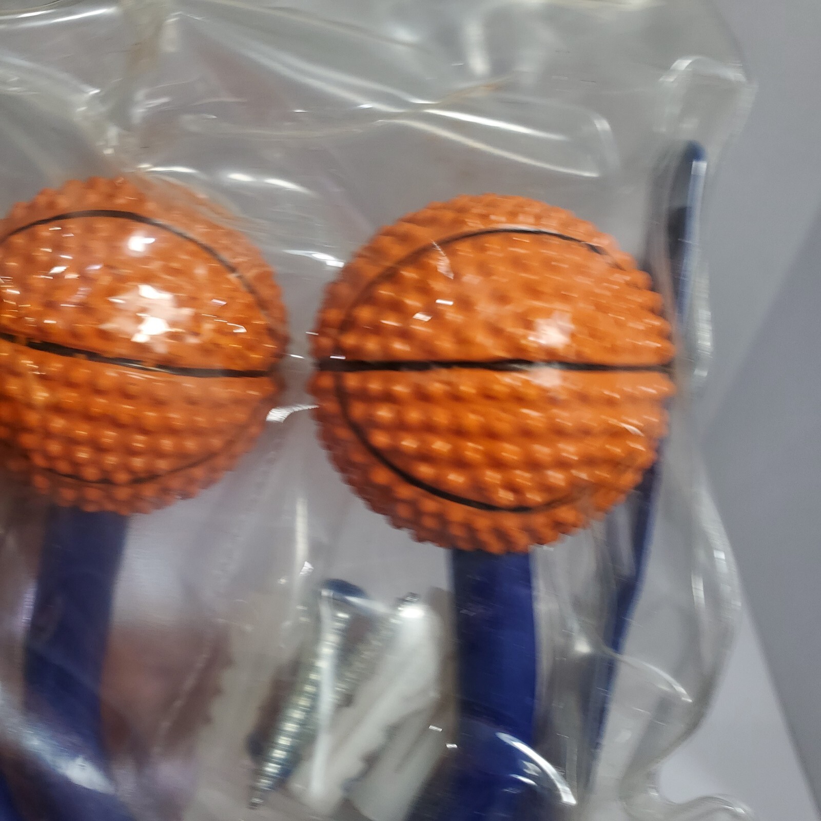 Curtain Hold Back Window Hardware Basketball Themed Kids Room NOS 2003 Target