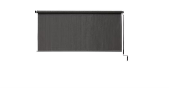 Montecito Exterior Roller Shade Cordless UV Blocking Fade Resistant Choose Size