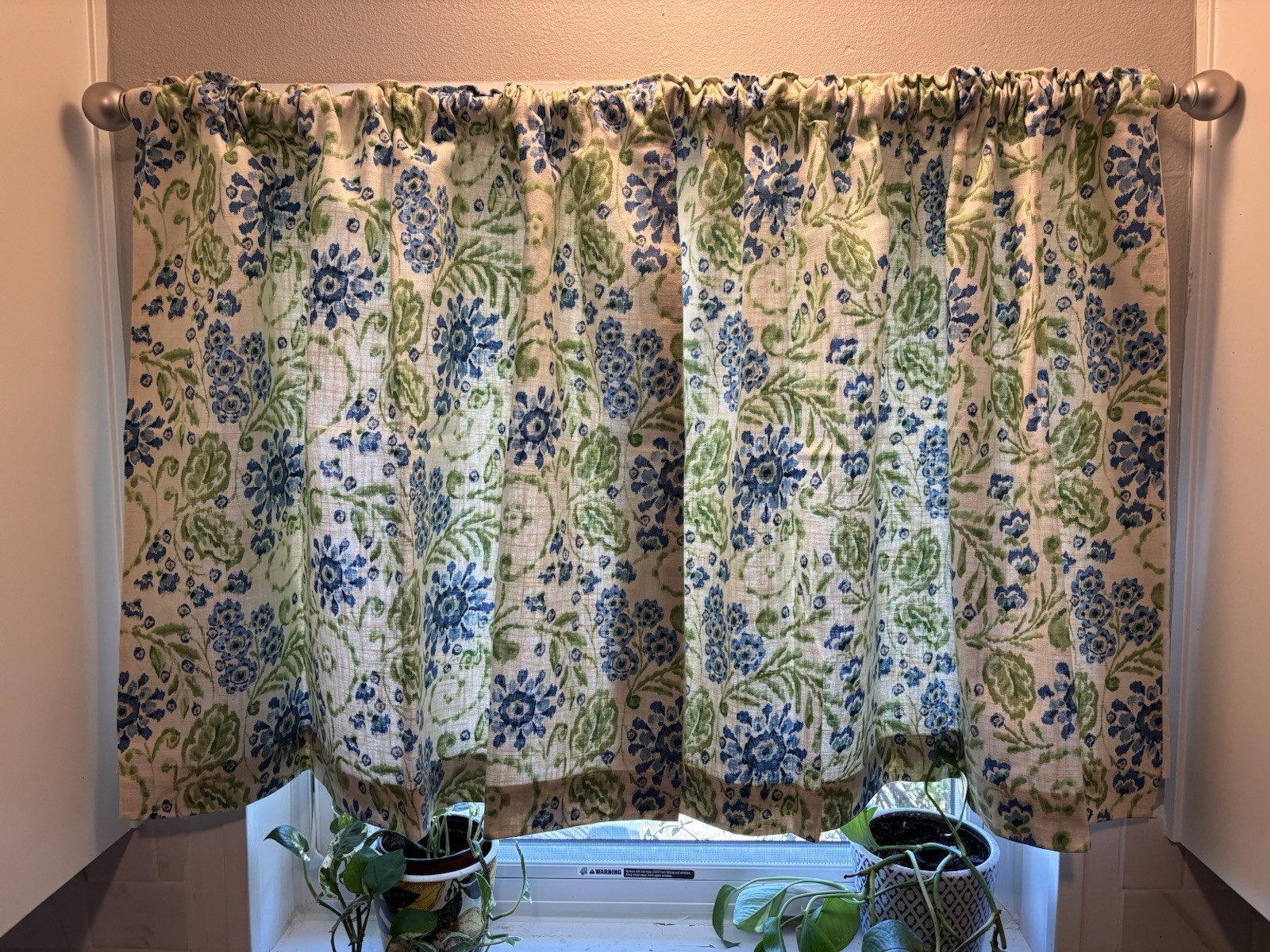 Custom Cafe Curtains 2 Panels for Kitchen Bathroom Living Room