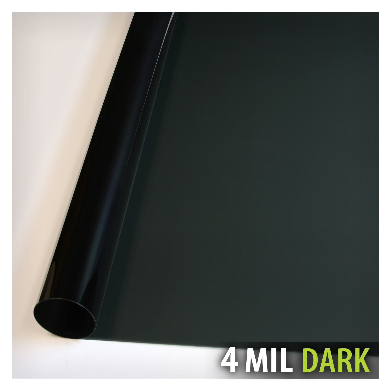 BDF S4MB20 Window Film Security and Daytime Privacy 4 Mil Black 20 (Dark)