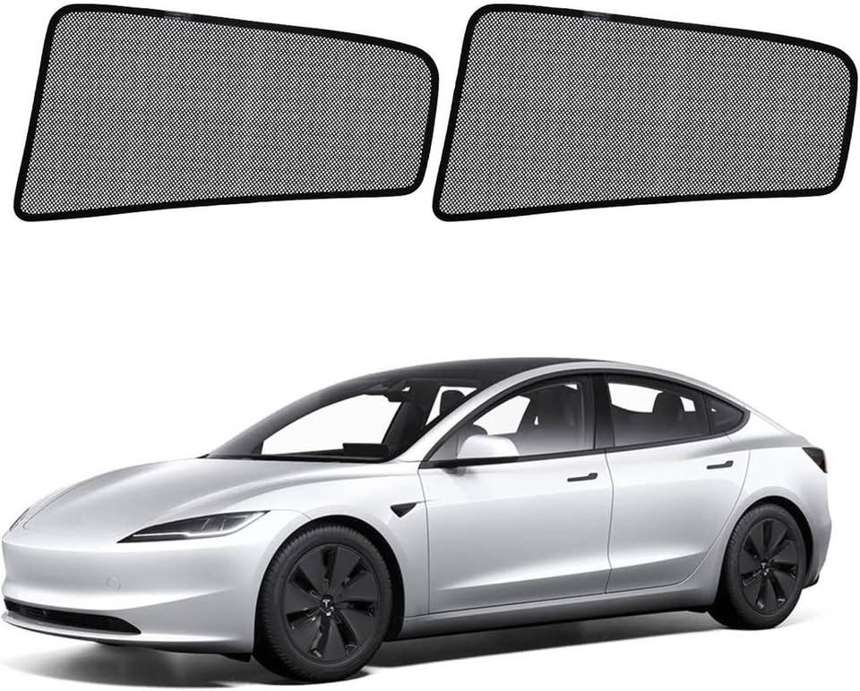 Tesla Rear Sun Shades Model 3 Highland (2024+)