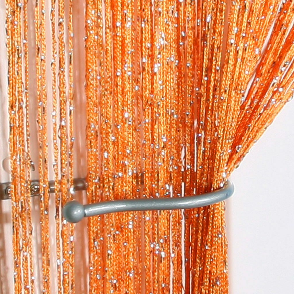 Glitter String Door Curtain Room Dividers Tassel Fringe Window Panel Home Decor